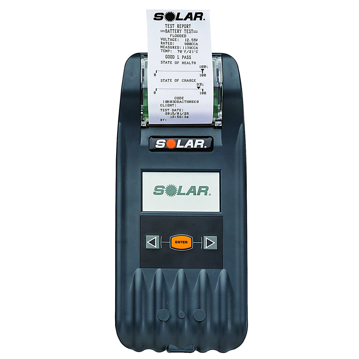 Solar BA327 Digital Battery & System Testers with Integrated Printer
