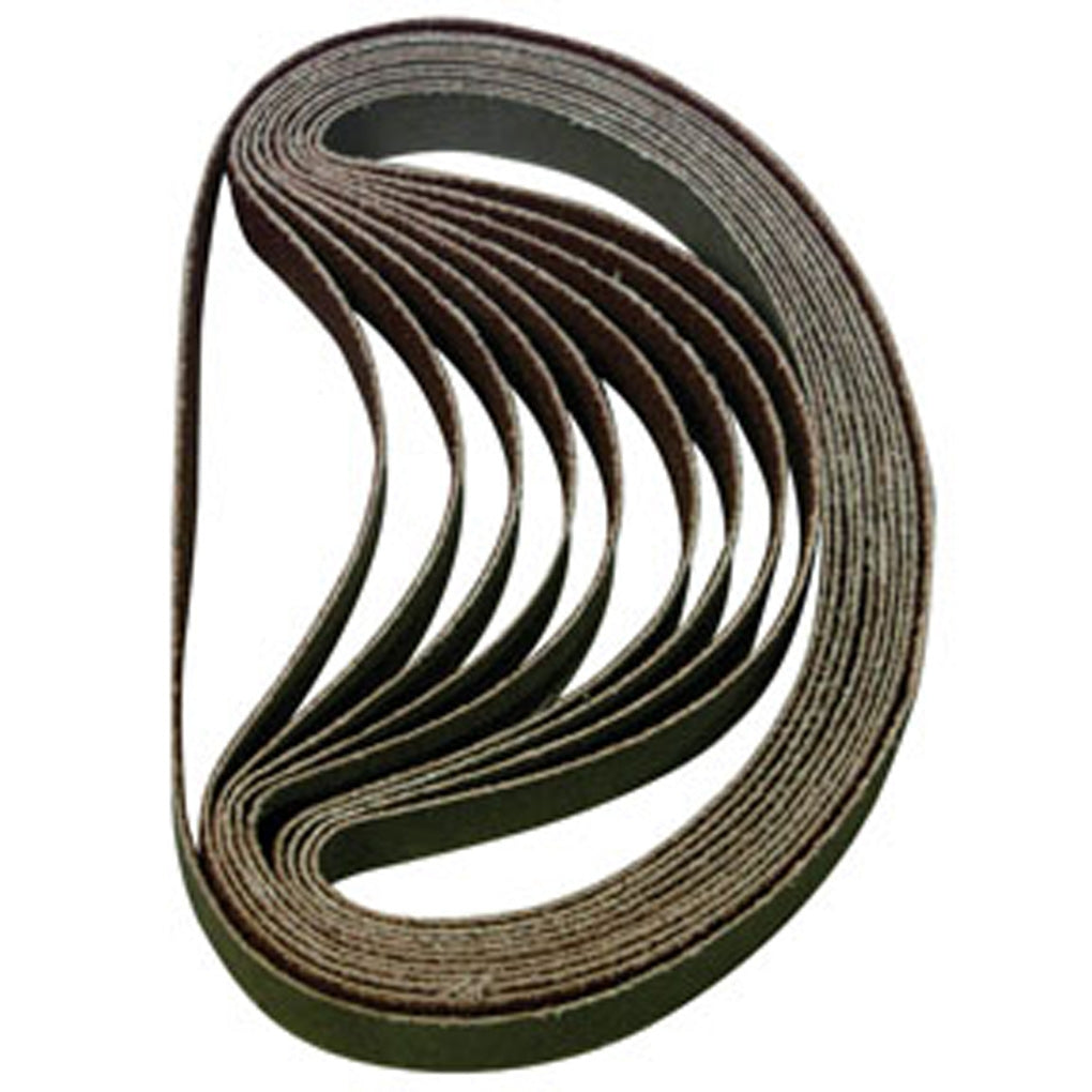 Astro Pneumatic BSP80 Sanding Belt 80 grit 3/8x13in. , 10pk