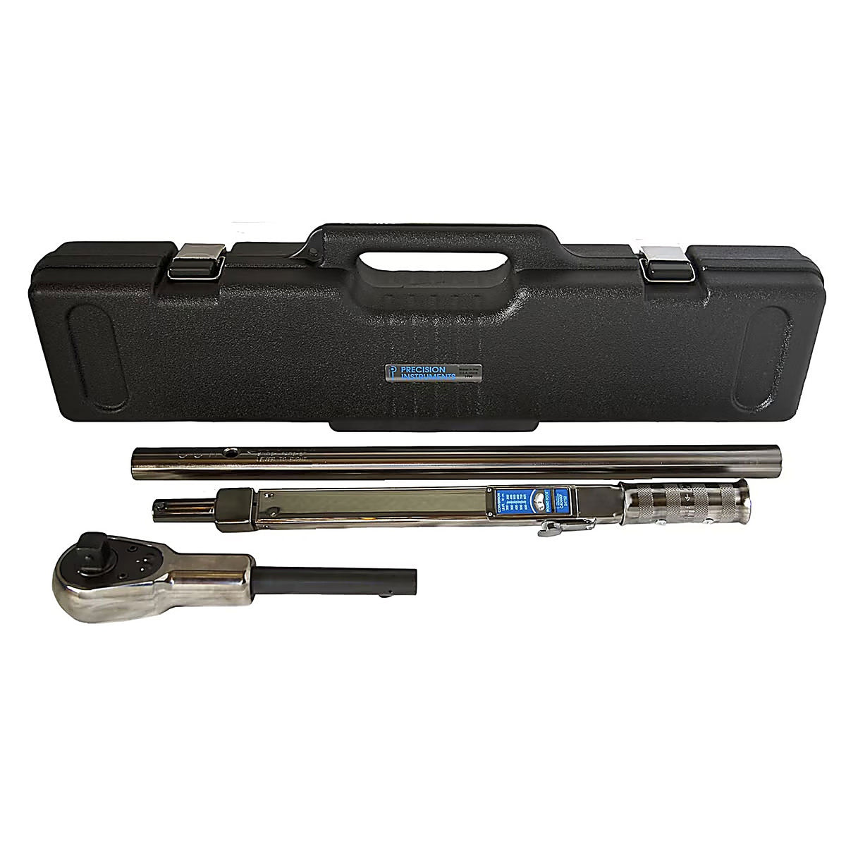 Precision Instruments - C4D600F - 3/4 Inch Drive Split-Beam Detachable Ratchet Click Wrench, 200-600 lb.ft.