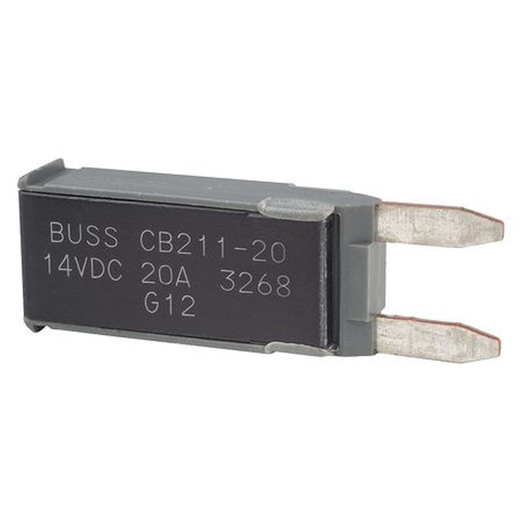 Bussmann CB211-20 ATM Footprint Circuit Breaker Type I 20A