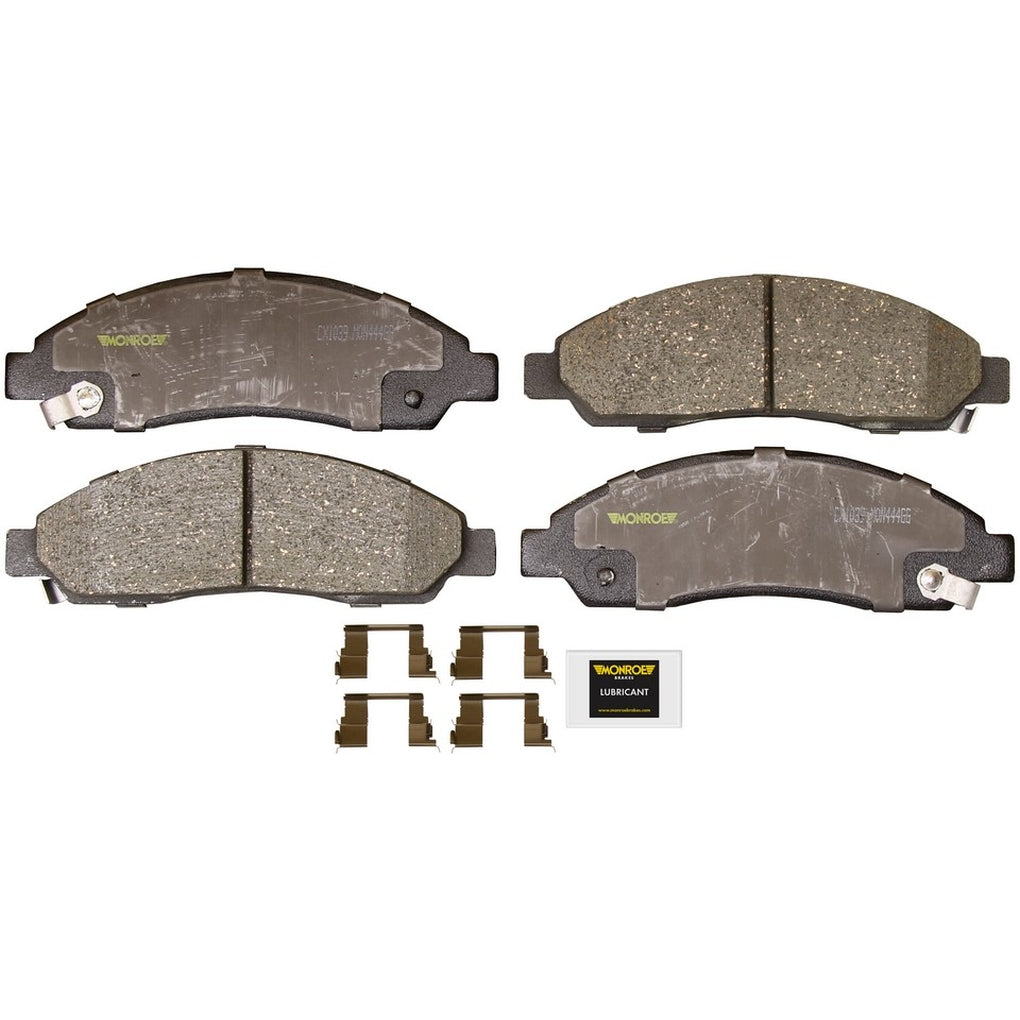 Monroe CX1039 Total Solution Ceramic Brake Pads