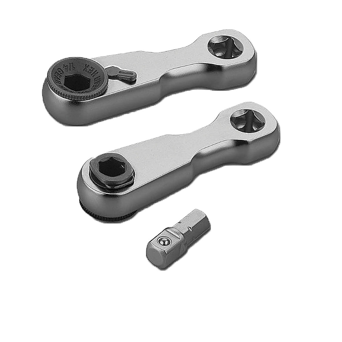 VIM DD2 1/4in. Square Drive Dual Drive Ratchet