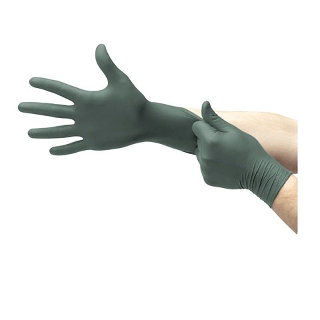 Ansell DFK-608-M MicroFlex Dura Flock, Flock Lined Disposable Nitrile Glove Medium 50/Pack