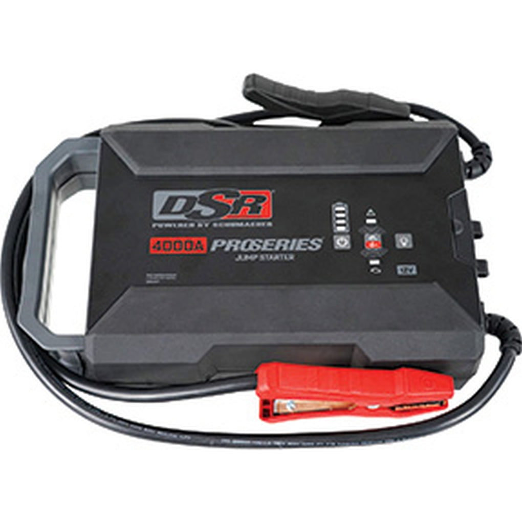Schumacher - DSR164 - Dsr Proseries 12v 4000 Peak Amps Lithium Portable Jump Starter