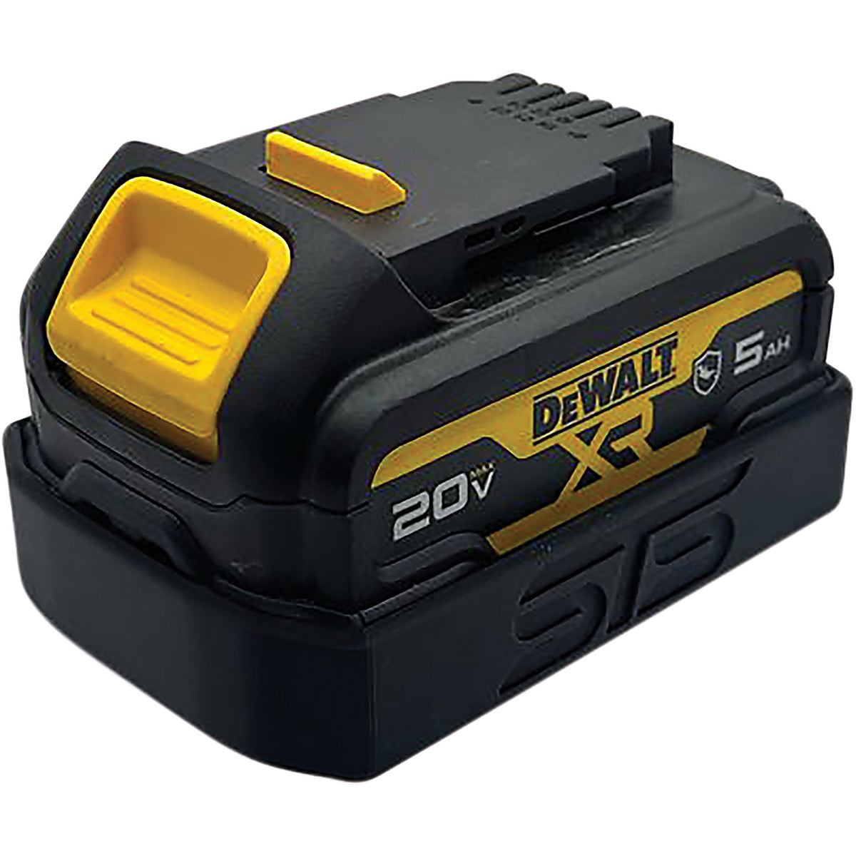 STS Auto Design - DWDCB205GBK - STS Dewalt Dcb205 g/ Mb204 Black Holder