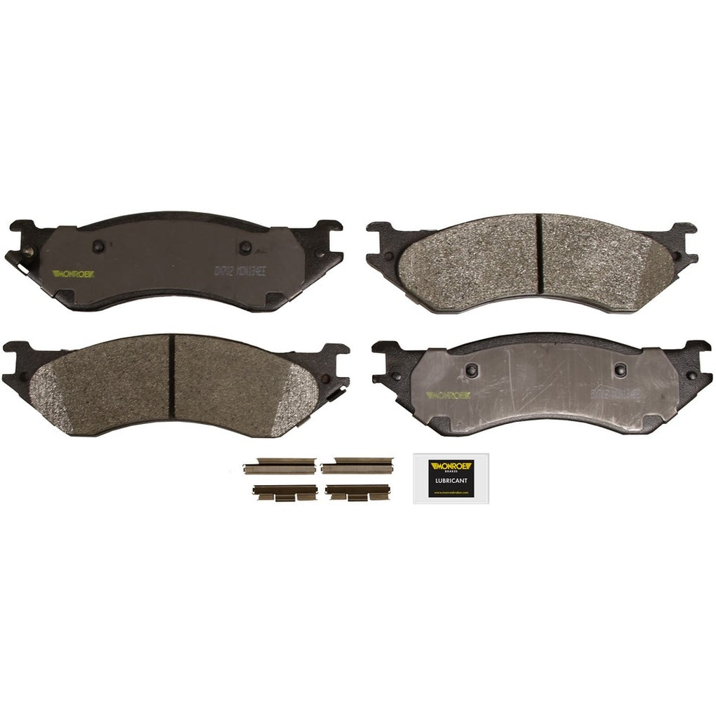 Monroe DX702 Total Solution Semi-Metallic Brake Pads