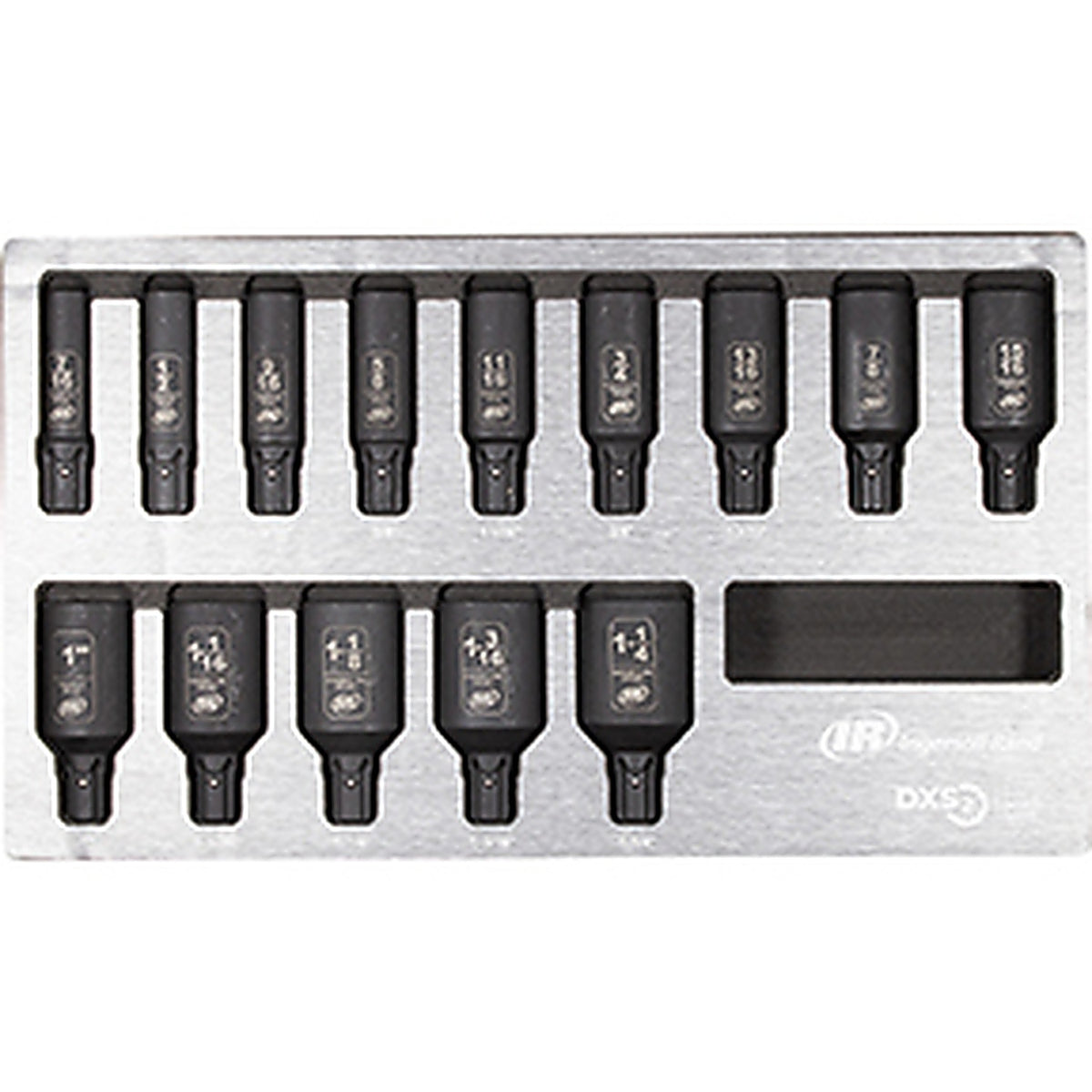 Ingersoll Rand - DXSK2H14L - Dxs2 Drive HEX Deep SAE Impact Socket Set 14-Piece