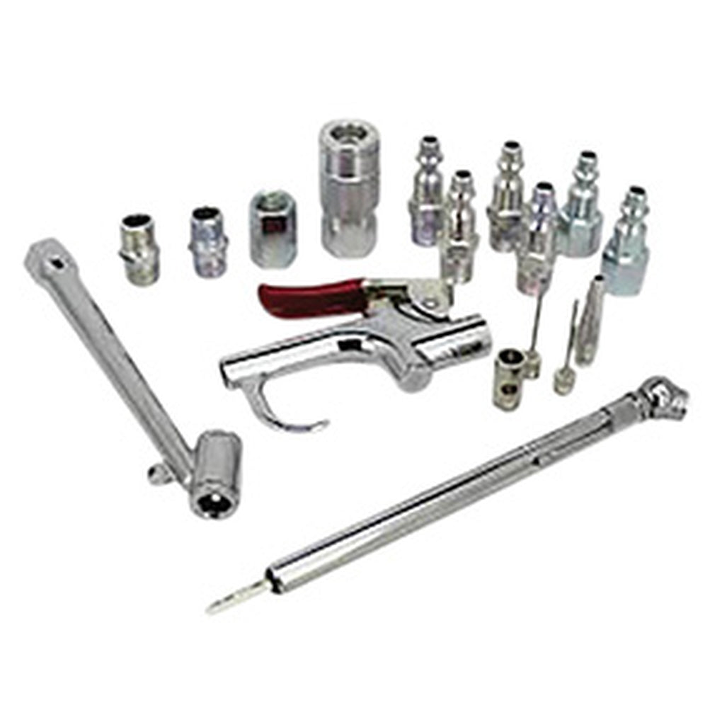 Milton - EX0317BKIT - 17 Piece Blow Gun and Accessory Kit