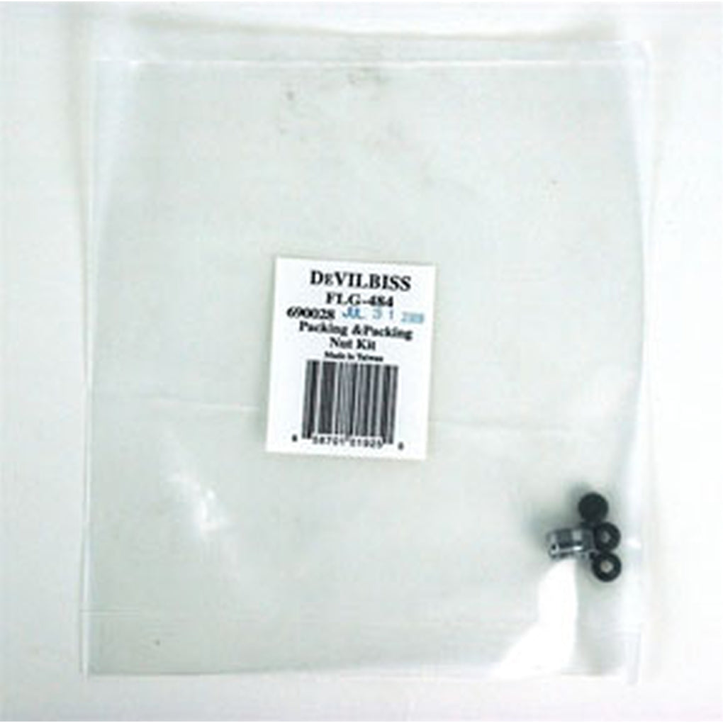 DeVilbiss FLG484 Needle Packing and Nut Kit