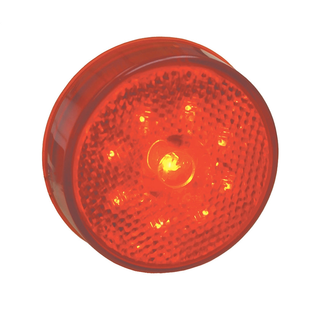 Grote G1002 Hi Count 2 1/2in. LED Clearance/Marker Lamp Red