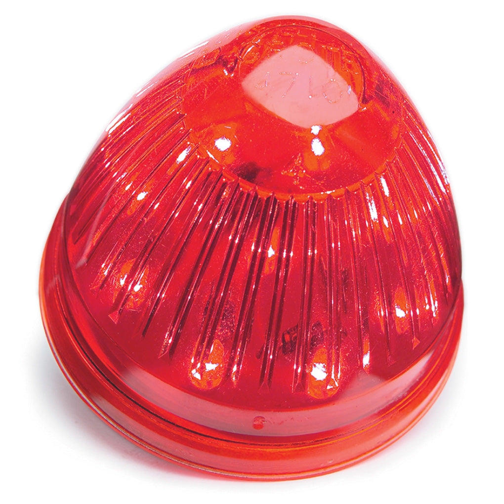 Grote G3092 Hi Count 2in. 9-Diode Beehive LED Clearance/Marker Lamp Red