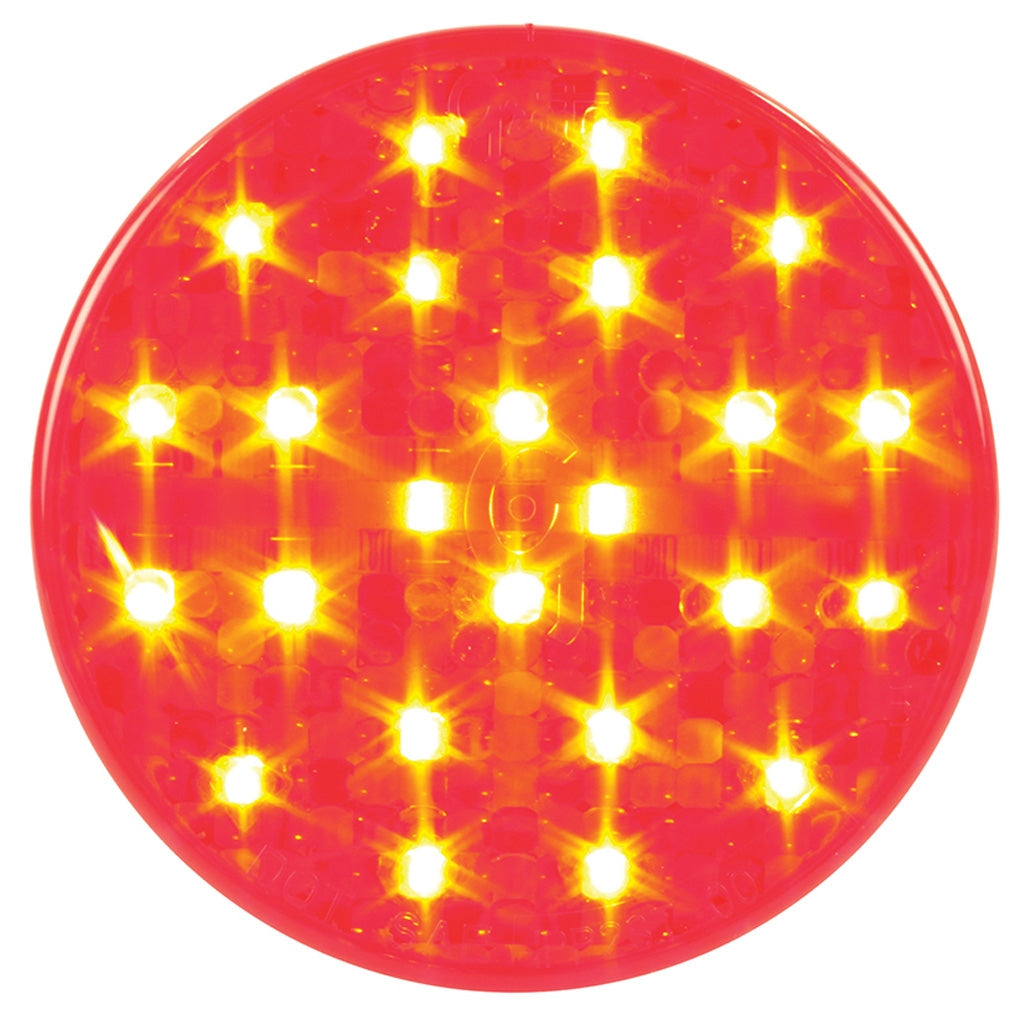 Grote G4002 Red 4in. Round LED STT Lamp