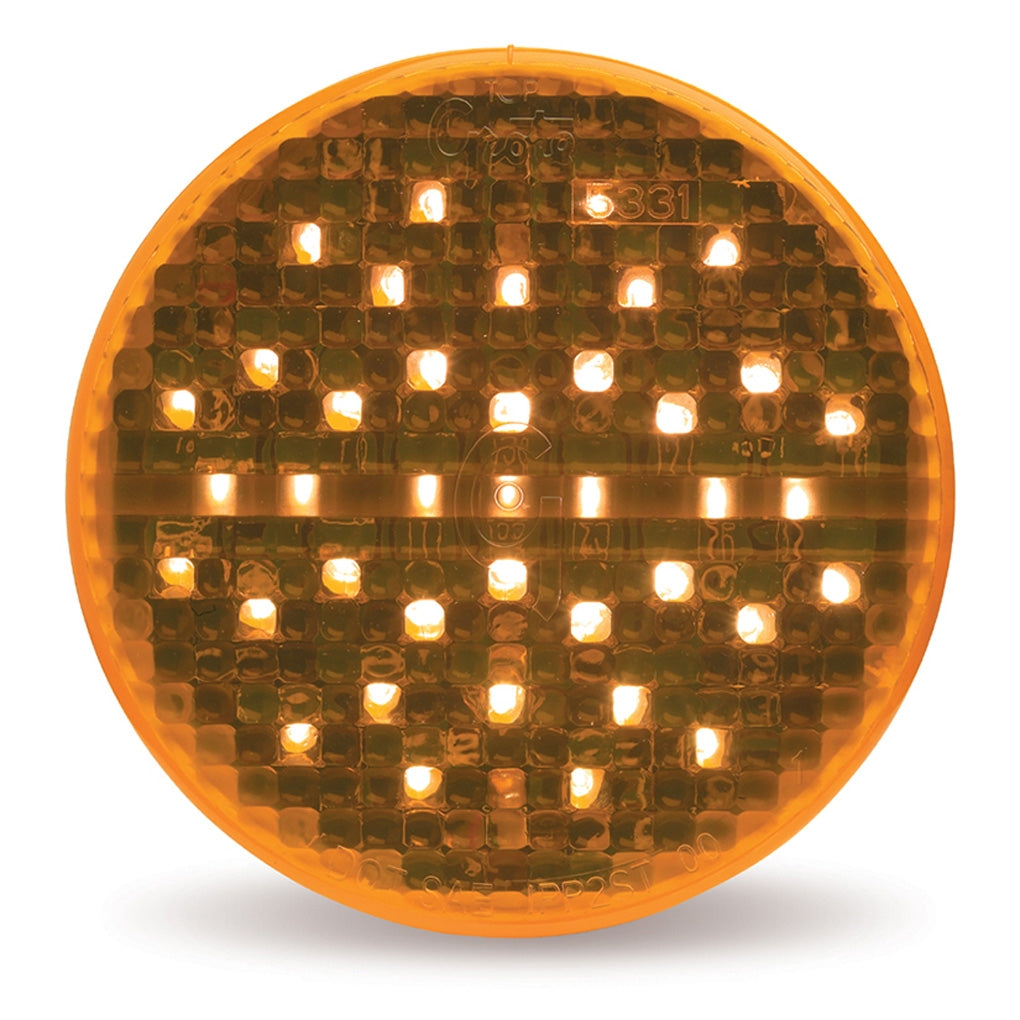 Grote G4003 Yellow 4in. Round LED Turn Lamp