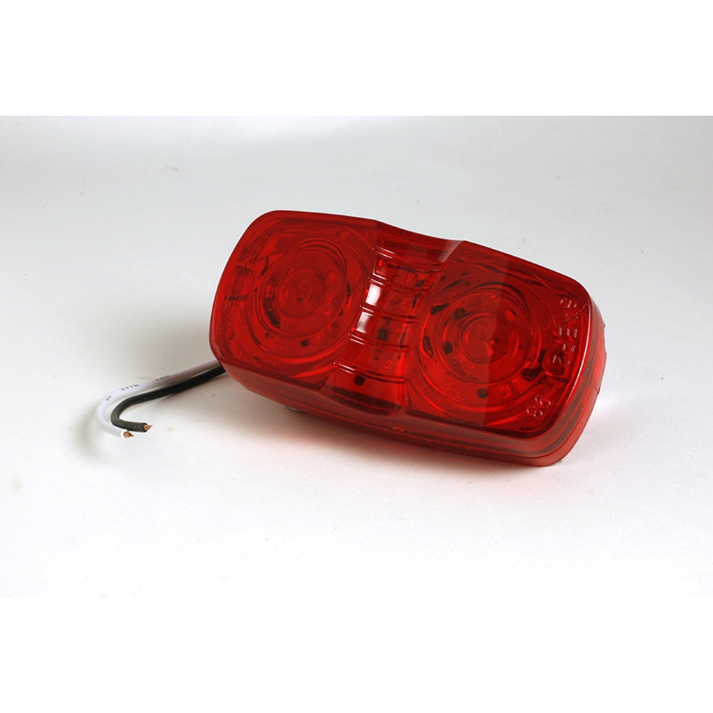 Grote G4602 Hi Count Square-Corner 13-Diode LED Clearance / Marker Red