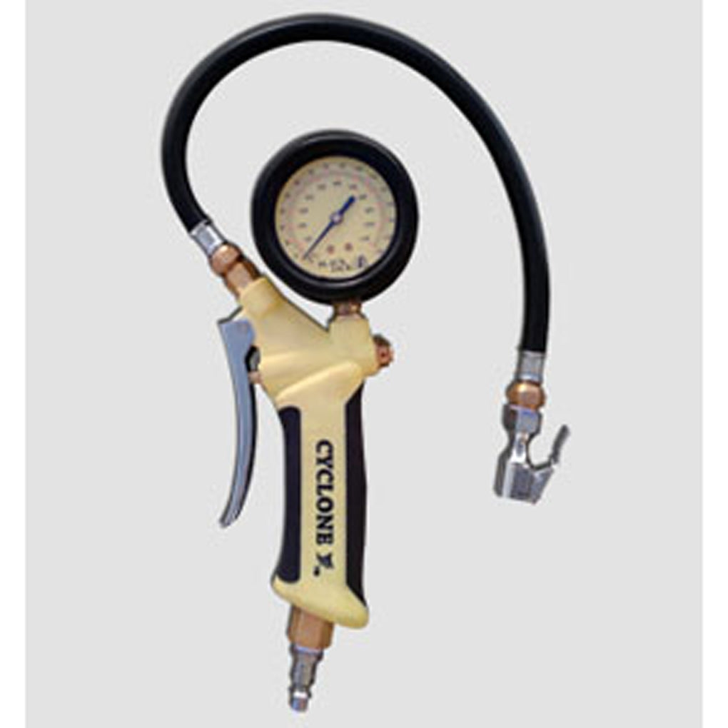Black Jack GA-345 Cyclone High-Flow Tire Inflater/Deflator Gauge, 10-160 PSI