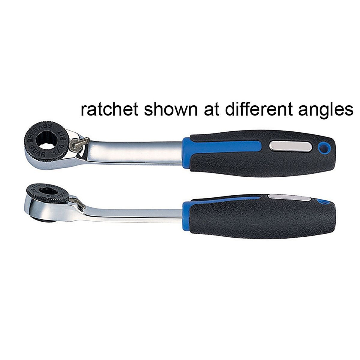 VIM HBR4 Smallest, Lowest Profile 1/4in. Drive Reversible Hex Bit Ratchet