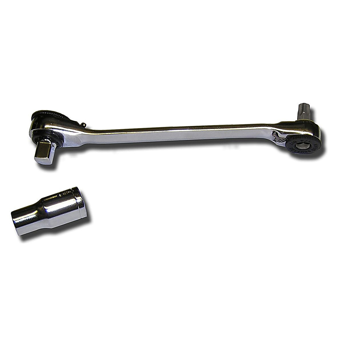VIM HBR5 1/4in. Square Dr. & Bit Ratchet Wrench All in One Convenient Tool