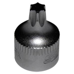 VIM HCT20-04 T20 Half/Cut Torx Driver x 1/4in. Sq Dr .75in. Long