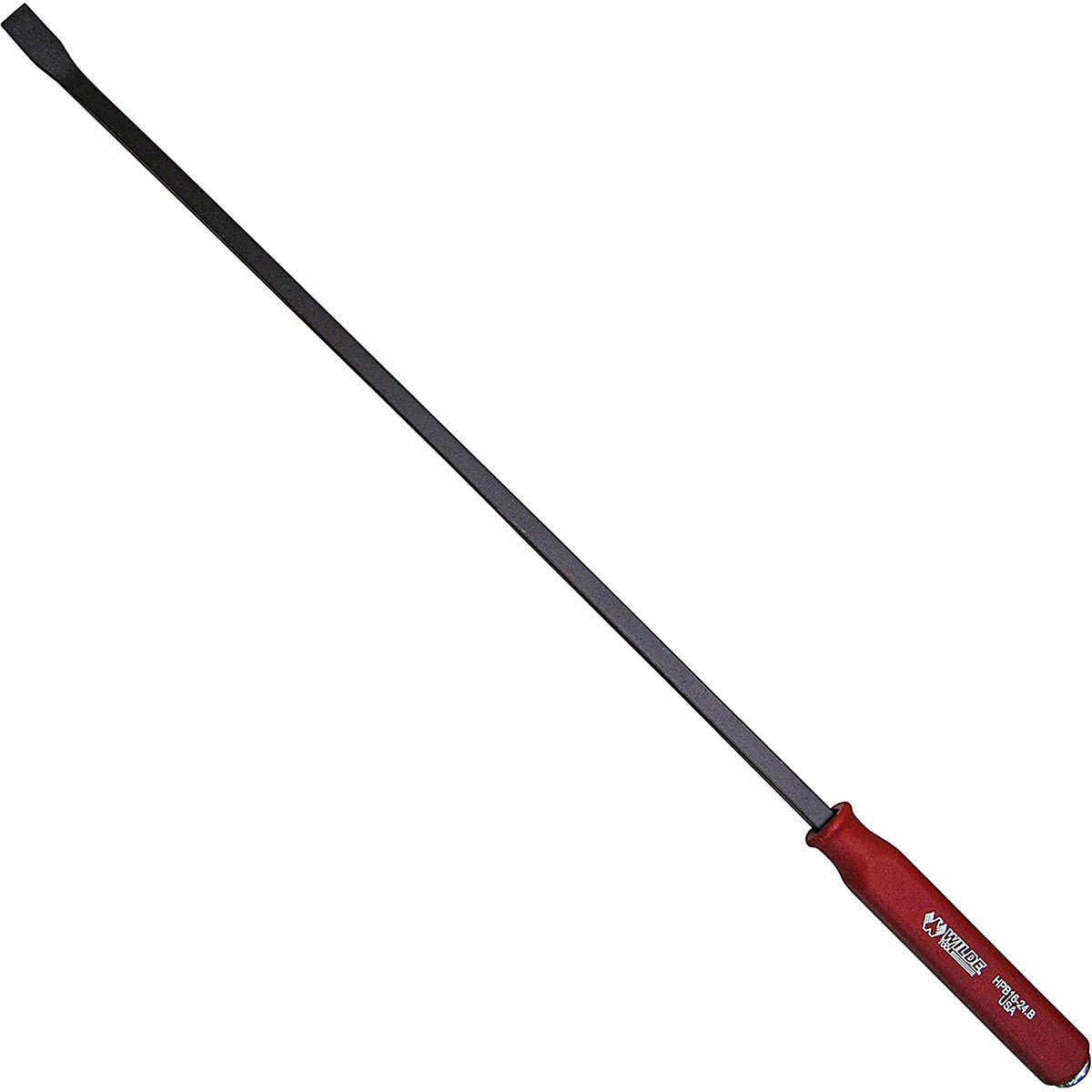 Wilde Tool - HPB16-24.B-HTHC - 31 Inch Hard Cap Pry Bar w/Handle -Hang Tag