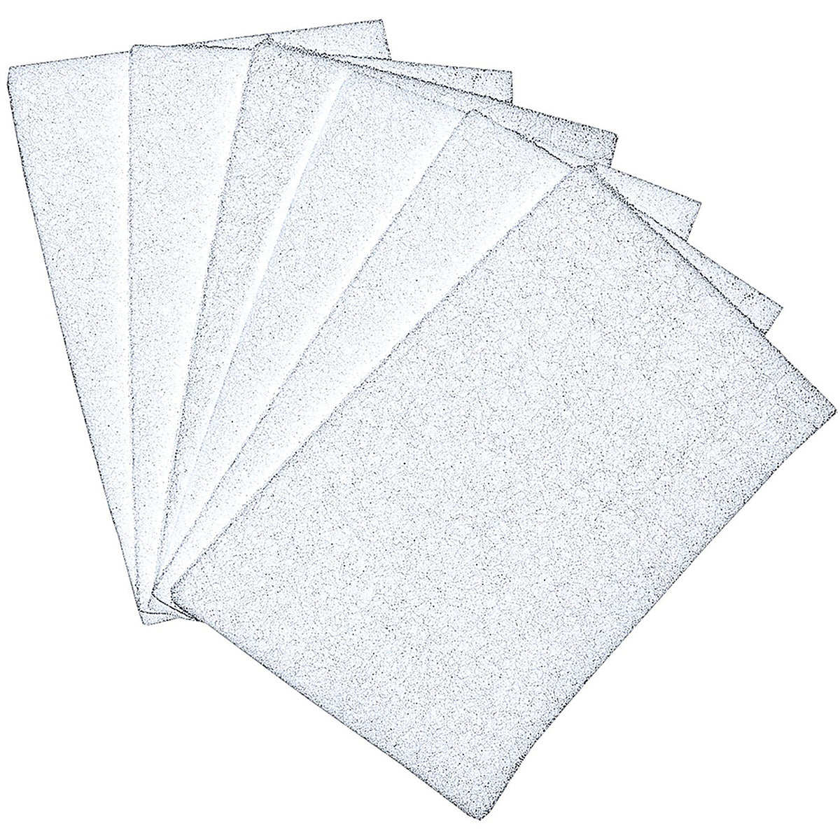 Hi-Tech Industries - HT-6910W - Scrub Pad - White 6 Inch X 9 Inch (10 Pads/Pack)