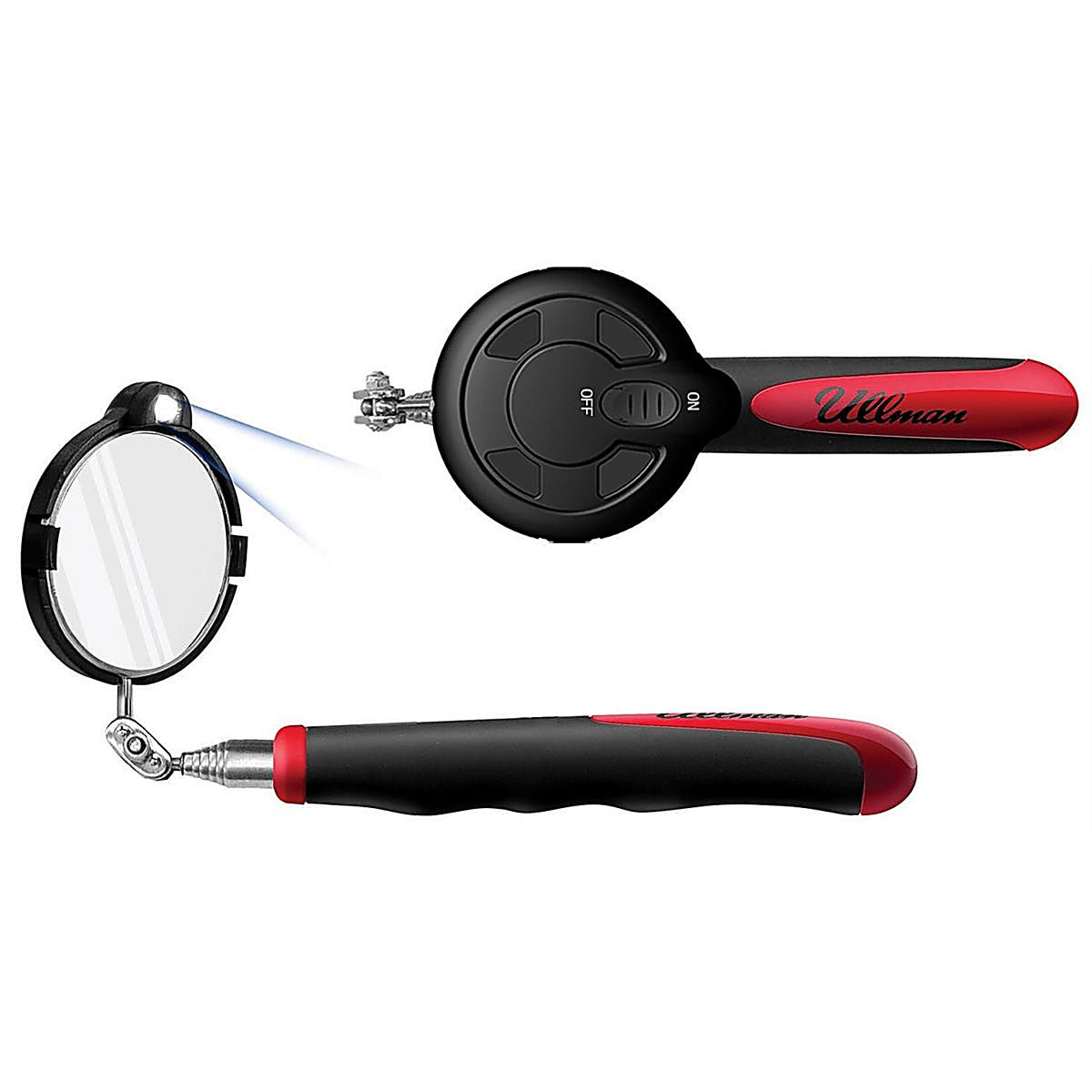 Ullman Devices HTC2LT LED Lighted Telescoping Round Inspection Mirror