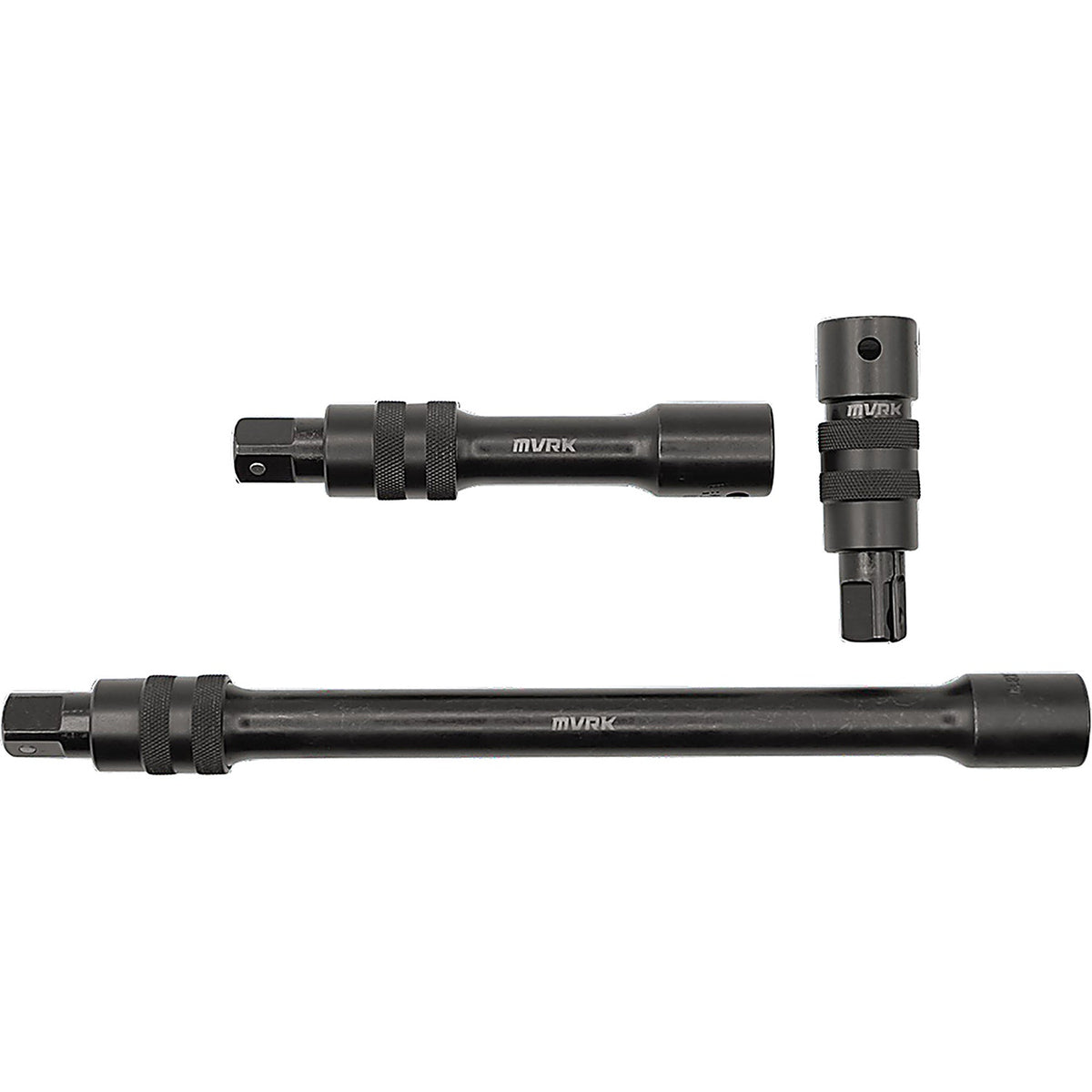 VIM Tools - ILEX800USA - 3 Piece 1/2 ft Drive Impact Locking Extension Set - USA Made