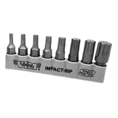 VIM Tools IMPACT-8IP 8 Piece Impact TORX Plus Bits