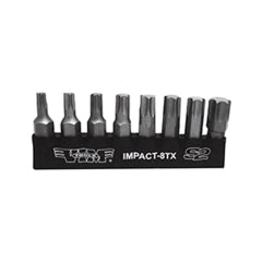 VIM Tools IMPACT-8TX 8 PIECE IMPACT TORX BITS