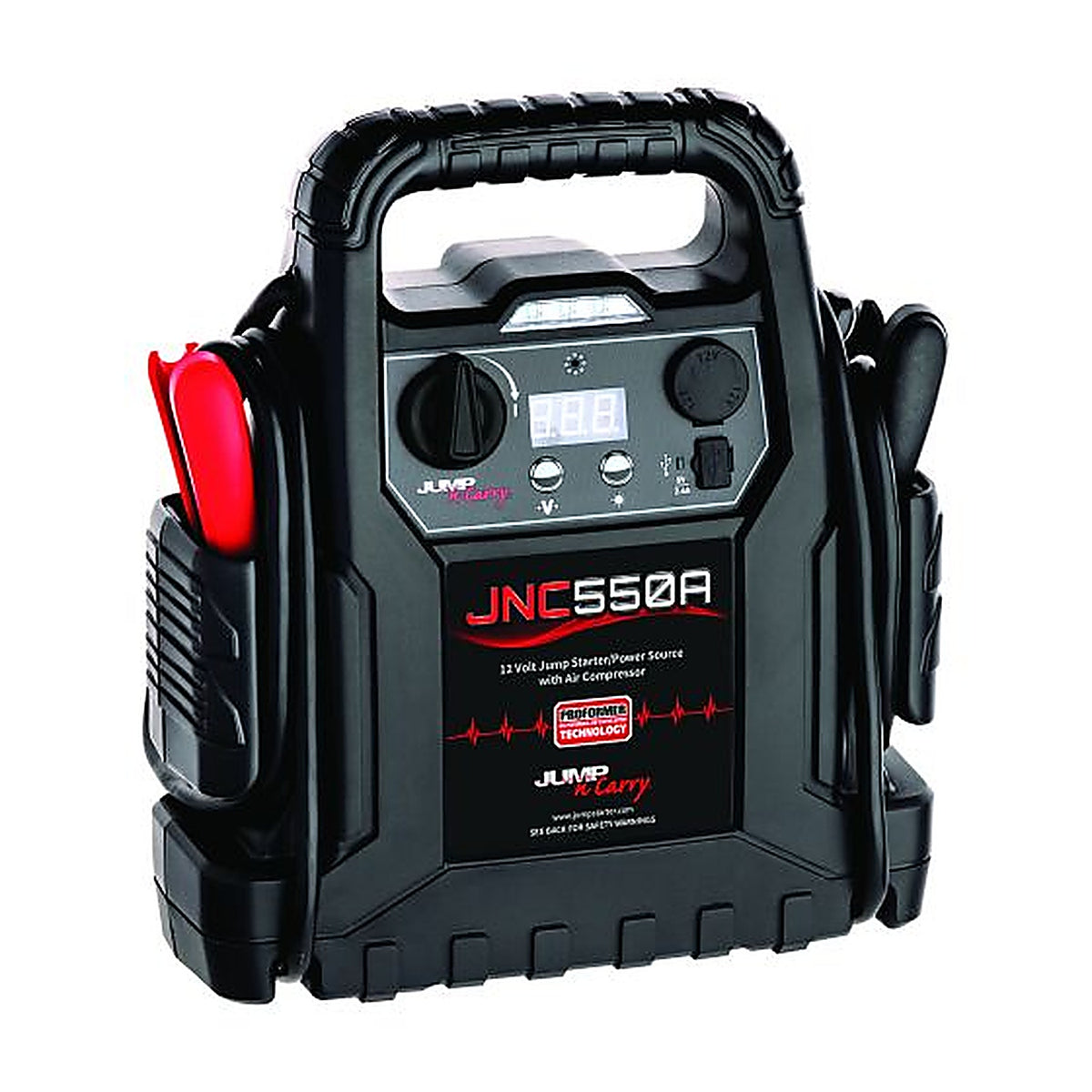 Jump-N-Carry - JNC550A - 1100 Peak Amp 12v Jump Starter/Power Supply/Air Compressor