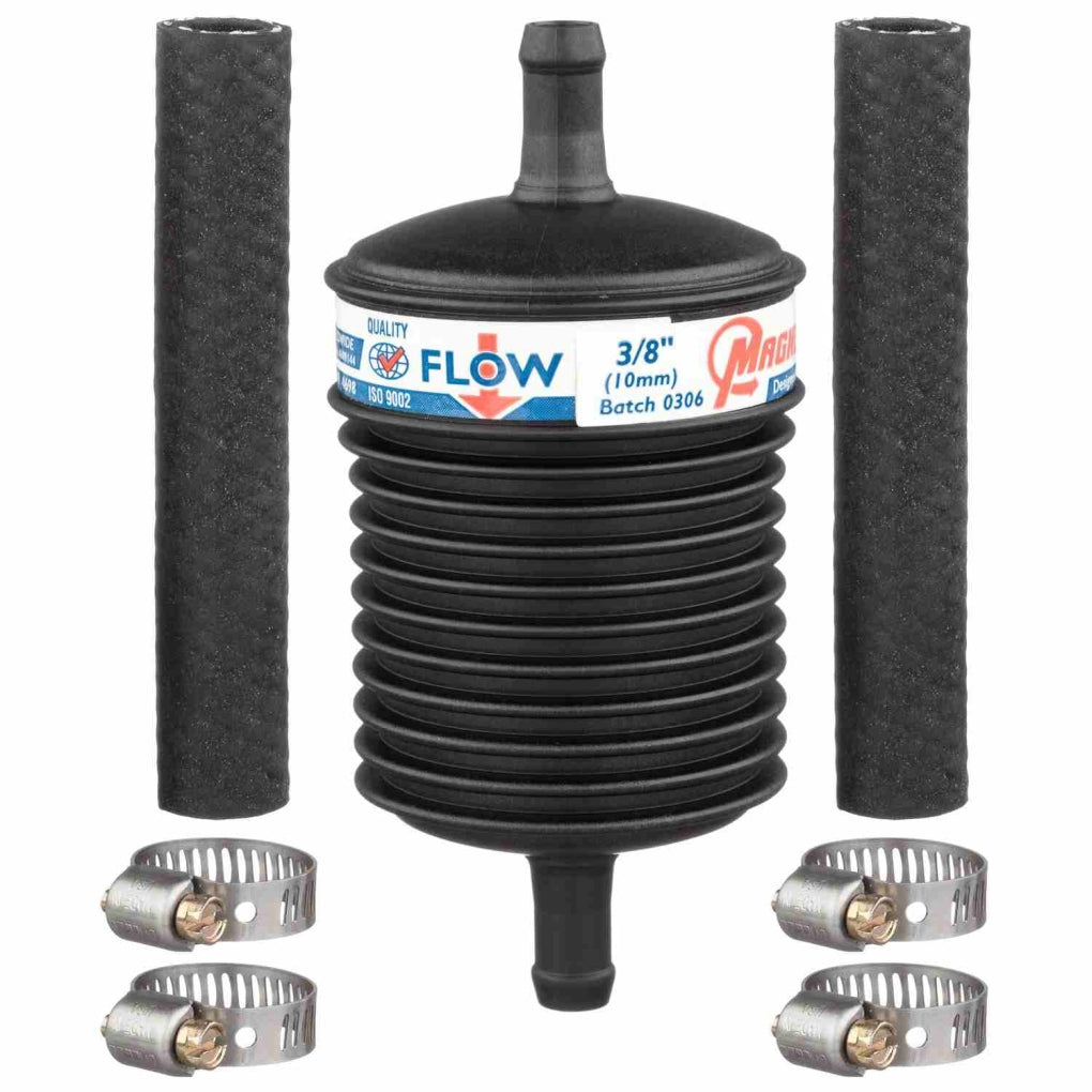 ATP JX160 Universal In-Line Filter, Plastic Body, 3/8 Tube Flare