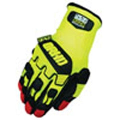 Mechanix Wear KHD-GP-011 ORHD Knit CR3 Pinch-Point Protection Gloves, Hi-Viz Yellow, XL