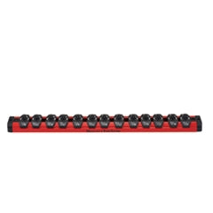 Mechanics Time Savers LAS14SR 1/4IN Drive Lock-a-Socket SAE red