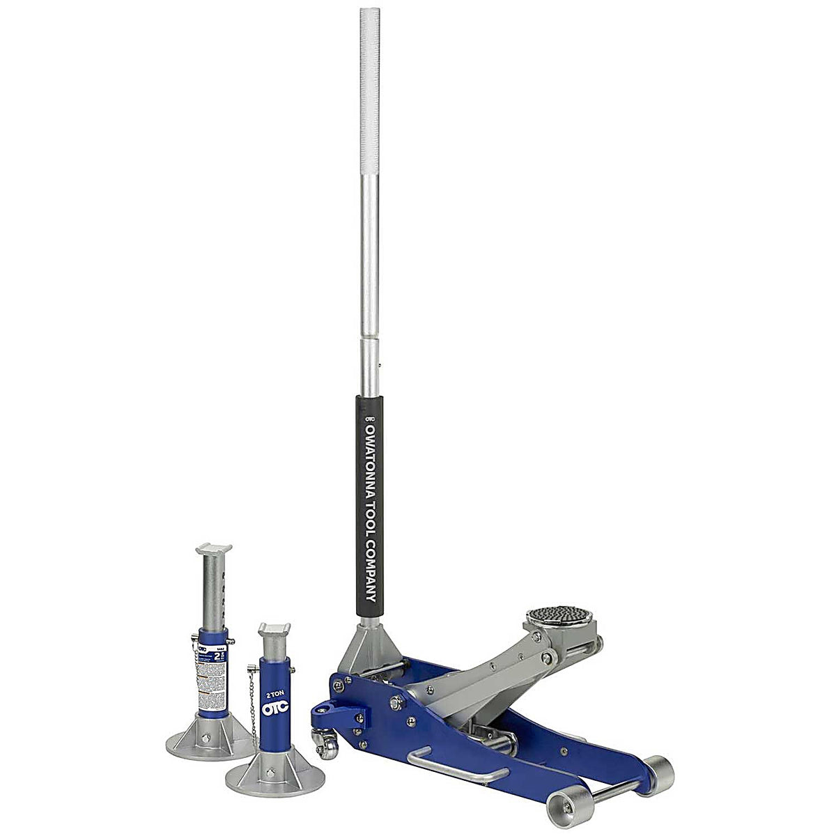 OTC LDJA2-SET 2 Ton Aluminum Jack and Stand Set