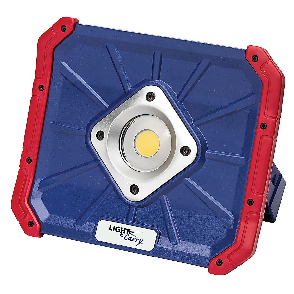 Jump-N-Carry LNC2551 4000 Lumen COB LED Flood Light with 2 Batteries