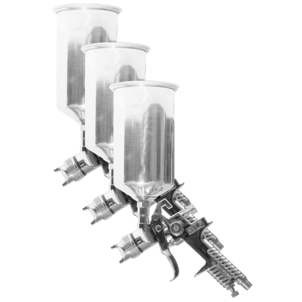 Wilmar Performance Tool M707 3-Piece Production Spray Gun Set