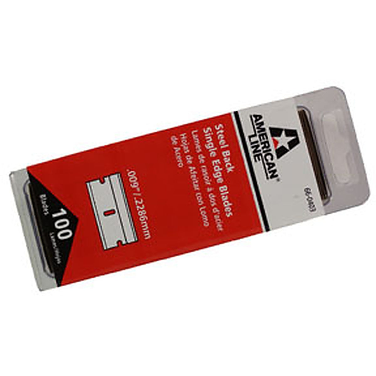 Hi-Tech Industries - MB100 - Metal Razor Blades #9 (100/Pack)
