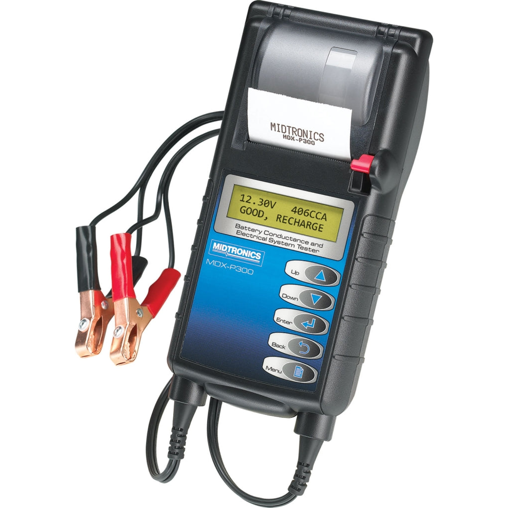 Midtronics - MDX-P300 - 12v Digital Battery/Electrical System Tester with Printer