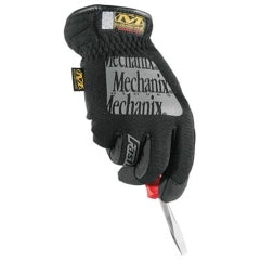 Mechanix Wear MFF05010 FastFit Easy On/Off Elastic Cuff Gloves, Black, Large