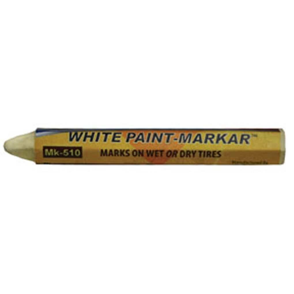 Black Jack MK-510-2 1/2in. White Paint Marker (Hex)