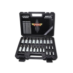 VIM Tools MMS23 ELITE 23 PIECE METRIC HEX MASTER SET