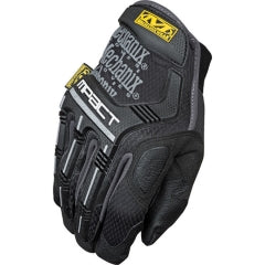 Mechanix Wear MPT58009 M-Pact Impact Protection Gloves, Black/Grey, Medium