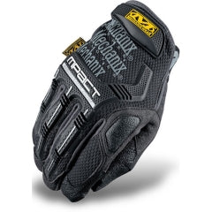 Mechanix Wear MPT58010 M-Pact Impact Protection Gloves, Black/Grey, Large