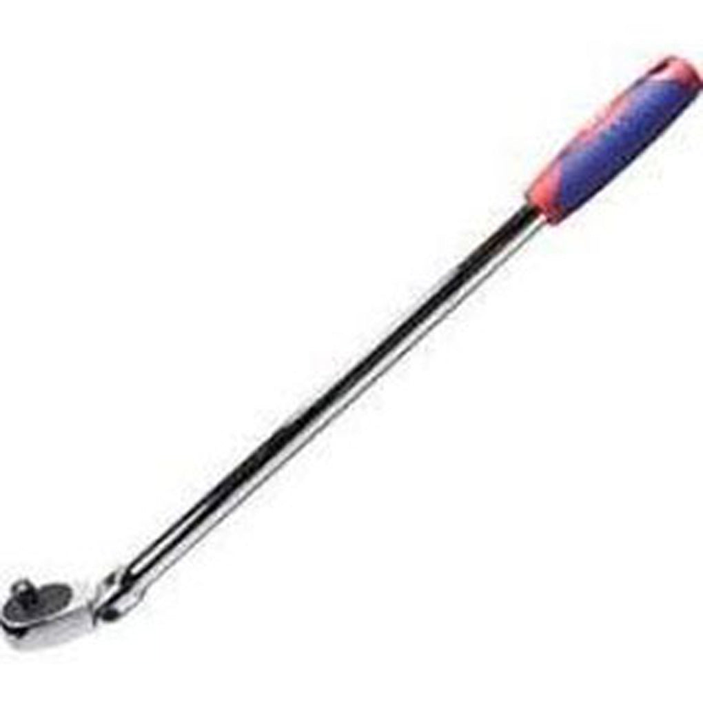 E-Z Red MR3818F 3/8in. Drive Flex Head 18in. Long Ratchet w/Comfort Grip