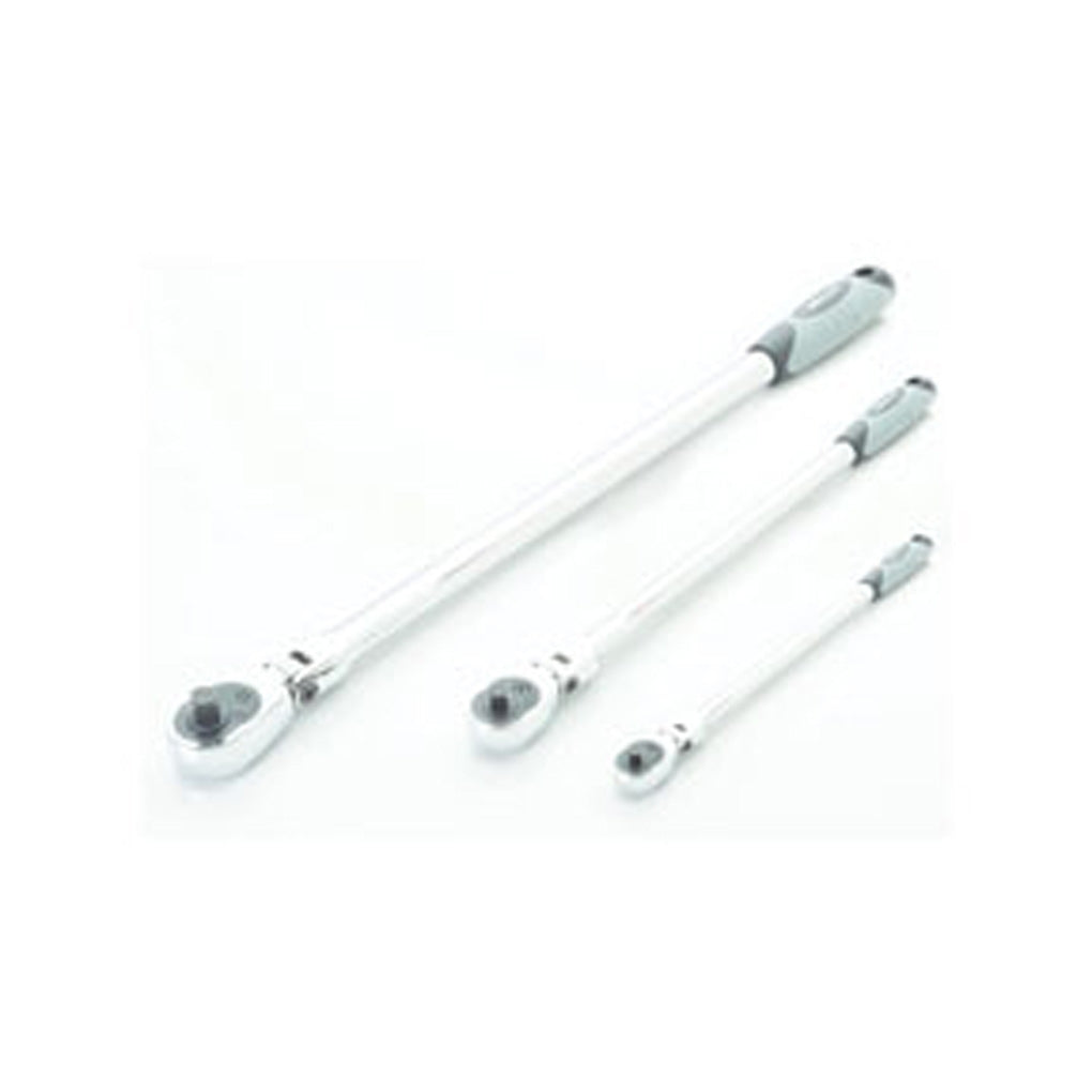 E-Z Red MR482XLF 3 Pc. 180 Extra Long Non-Locking Flex Head Ratchet Set