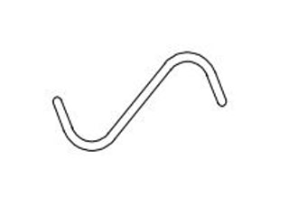 Motor Guard MS2004 Magna-Stakes S-Shape Pack of 50