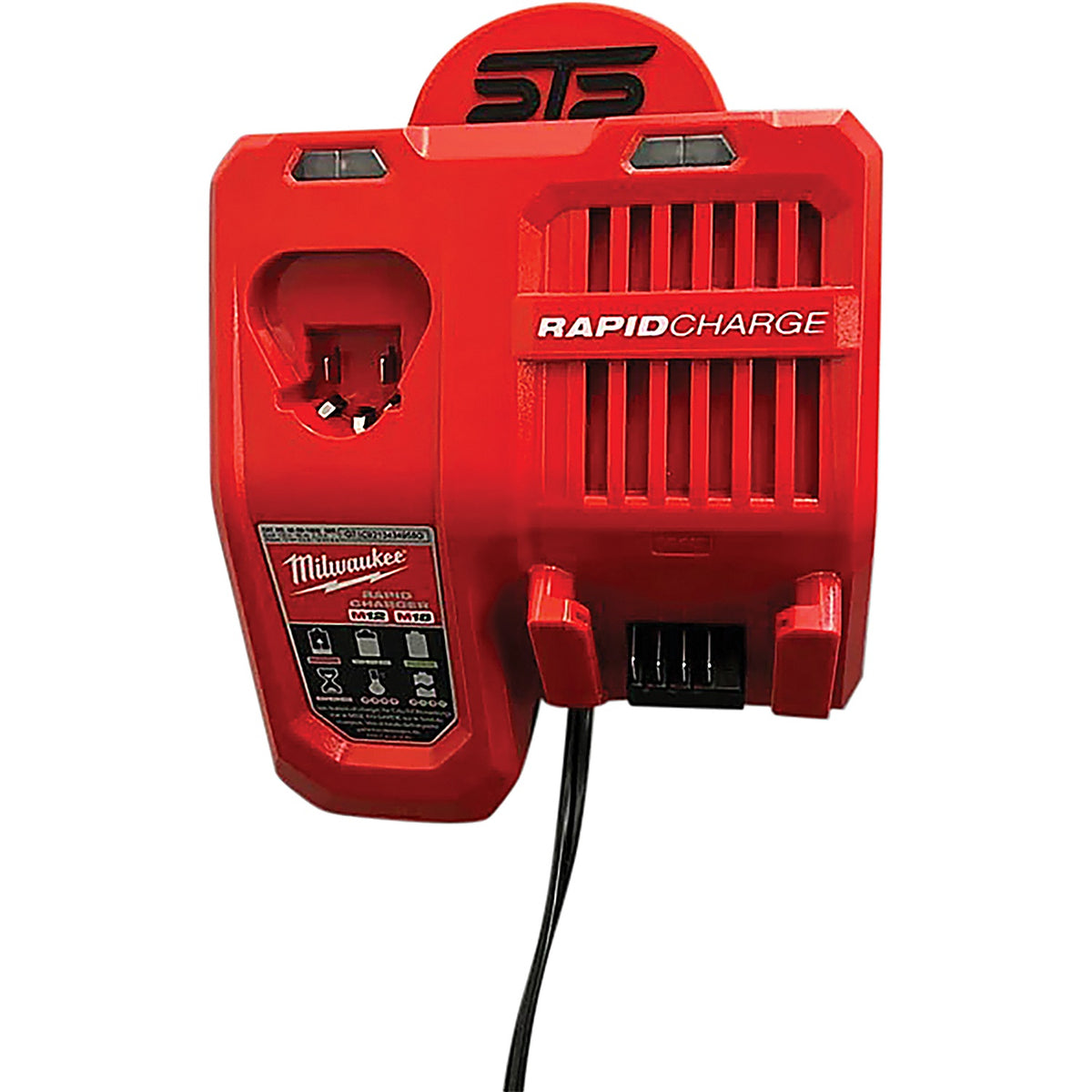STS Auto Design - MW1218RCR - Milwaukee M12/M18 Rapid Charger Red