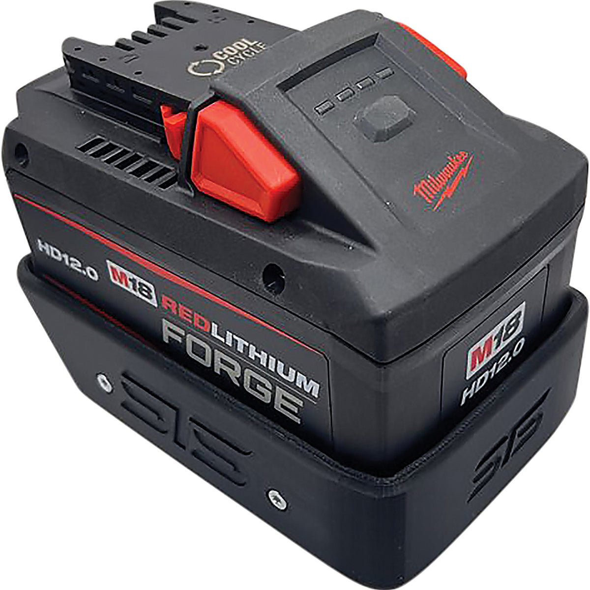 STS Auto Design - MW1812F - STS Milwaukee M18 12.0 Forge Holder