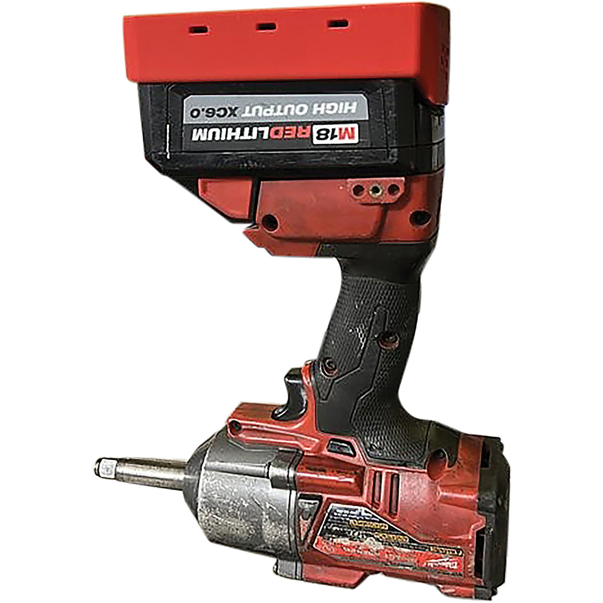 STS Auto Design - MW1868HOG - STS Milwaukee M18 6/8ah High Output Holder