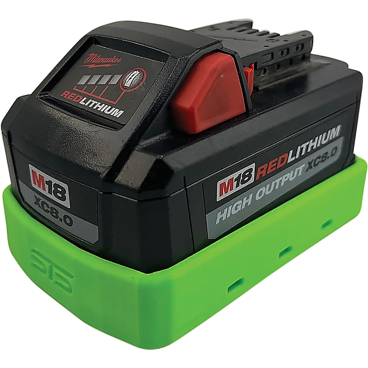 STS Auto Design - MW1868HORT - Flexible Milwaukee M18 Hi Output 6.0Ah/8.0ah