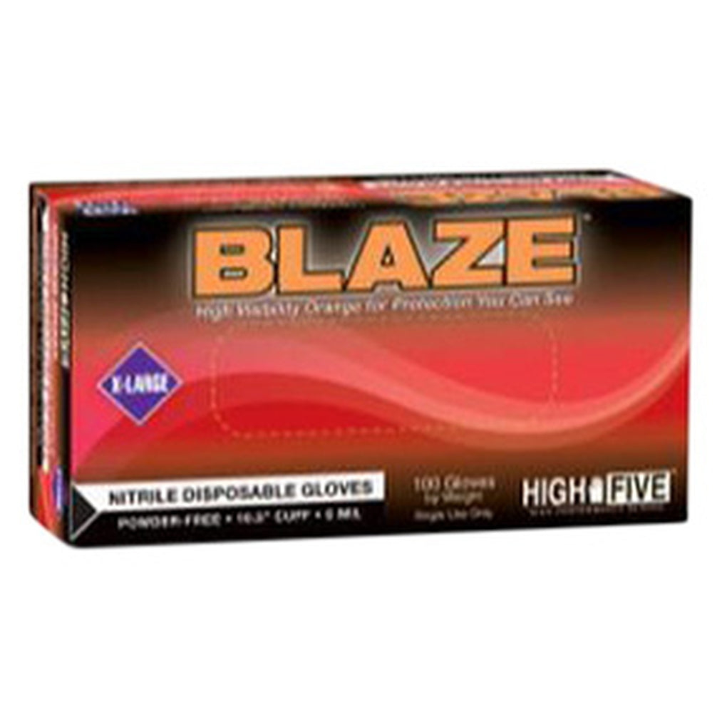 Micro-Flex - N484 - Blaze Orange Nitrile Glove Sz XL